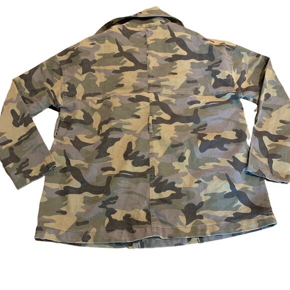 Umgee Camo Military Utility Jacket Zip Front Small - Picture 2 of 7